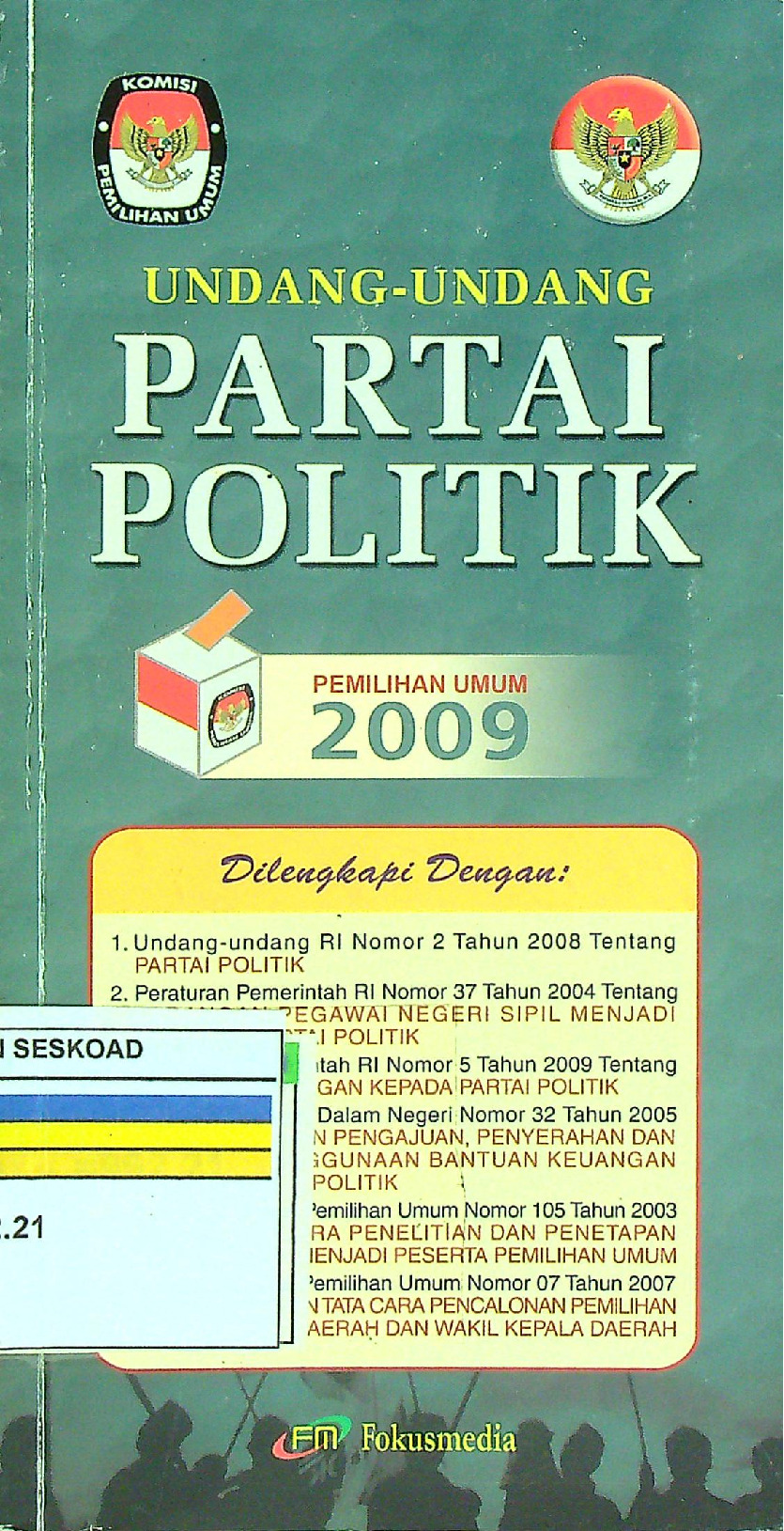 Undang-Undang Partai Politik Pemilihan Umum 2009
